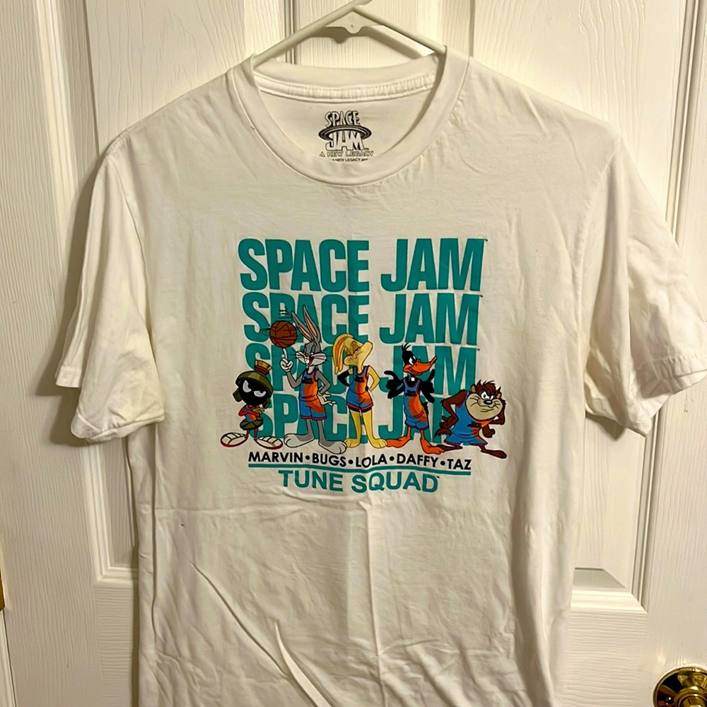 White space jam legacy shirt